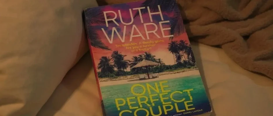 One Perfect Couple by Ruth Ware Book Review by Som Dutt from https://dionysusreviews.com AI Image
