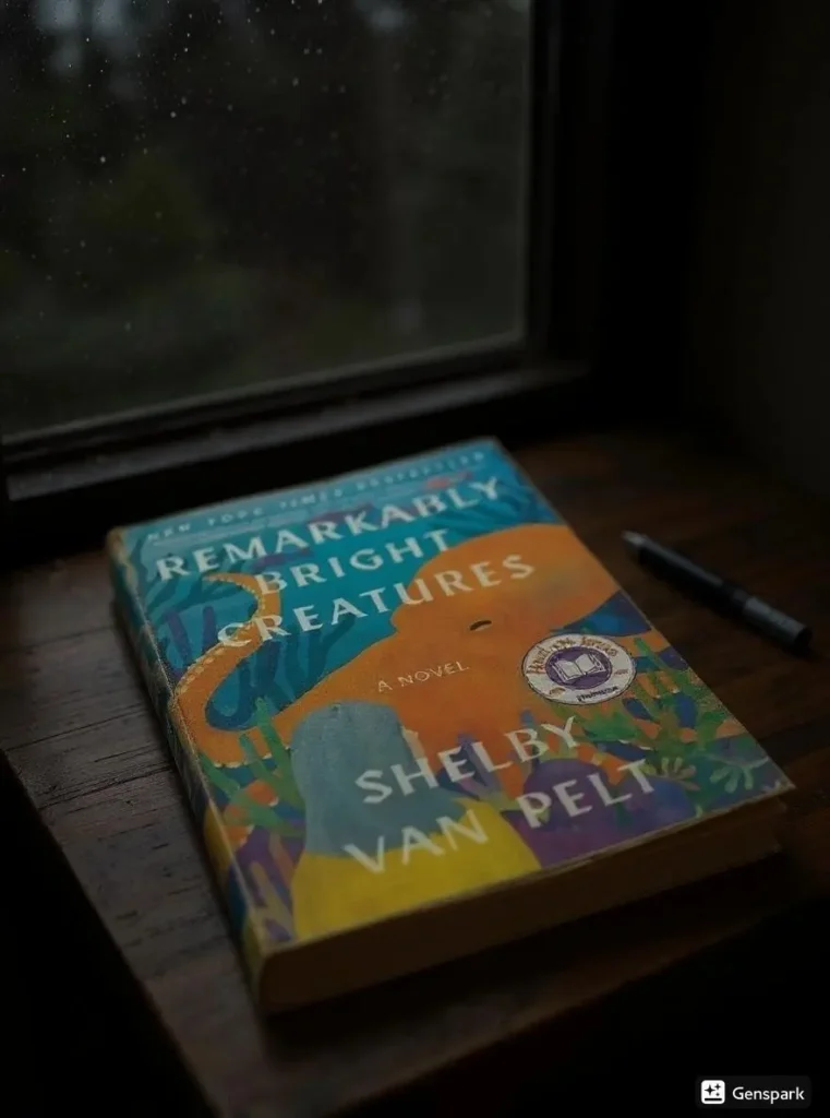 Remarkably Bright Creatures By Shelby Van Pelt Book Review by Som Dutt from https://dionysusreviews.com AI Image