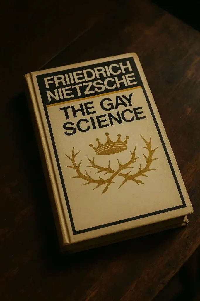 The Gay Science by Friedrich Nietzsche Book Review by Som Dutt from https://dionysusreviews.com AI Image