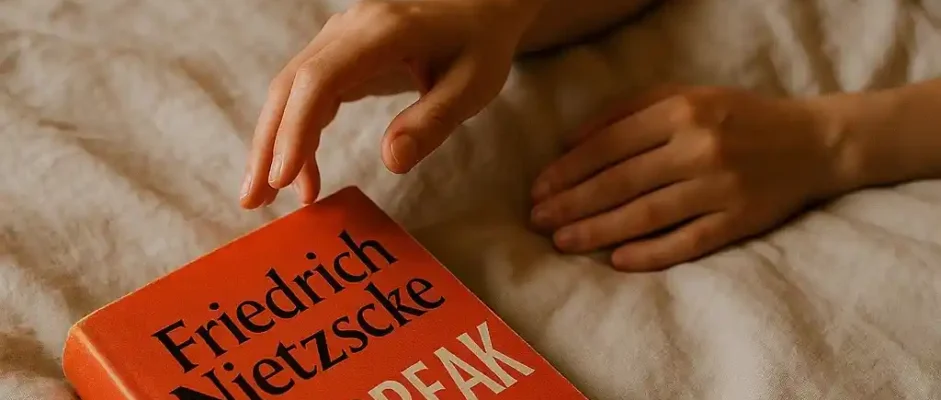 Daybreak by Friedrich Nietzsche Book Review by Som Dutt from https://dionysusreviews.com AI Image