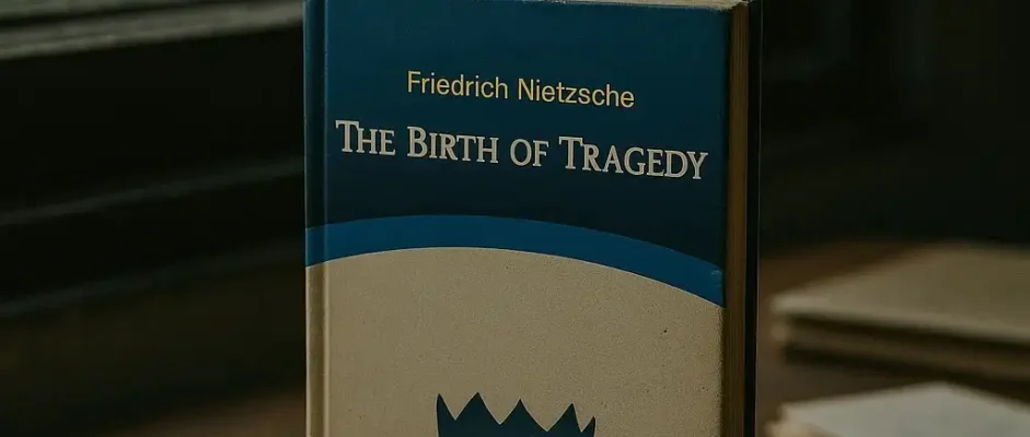 The Birth of Tragedy by Friedrich Nietzsche Book Review by Som Dutt from https://dionysusreviews.com AI Image