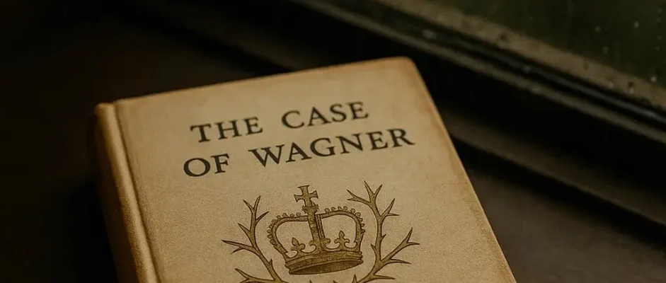 The Case of Wagner by Friedrich Nietzsche Book Review by Som Dutt from https://dionysusreviews.com AI Image