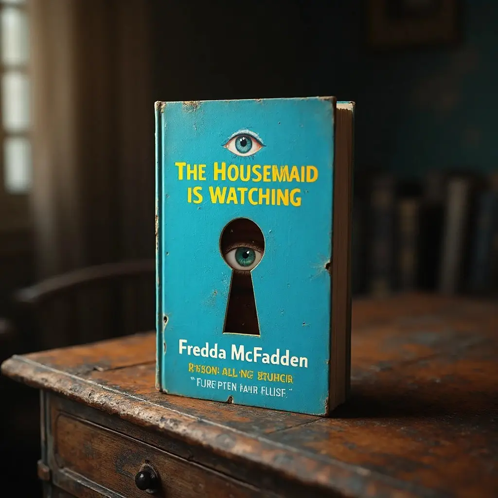 The Housemaid Is Watching by Freida McFadden Book Review by Som Dutt from https://dionysusreviews.com AI Image