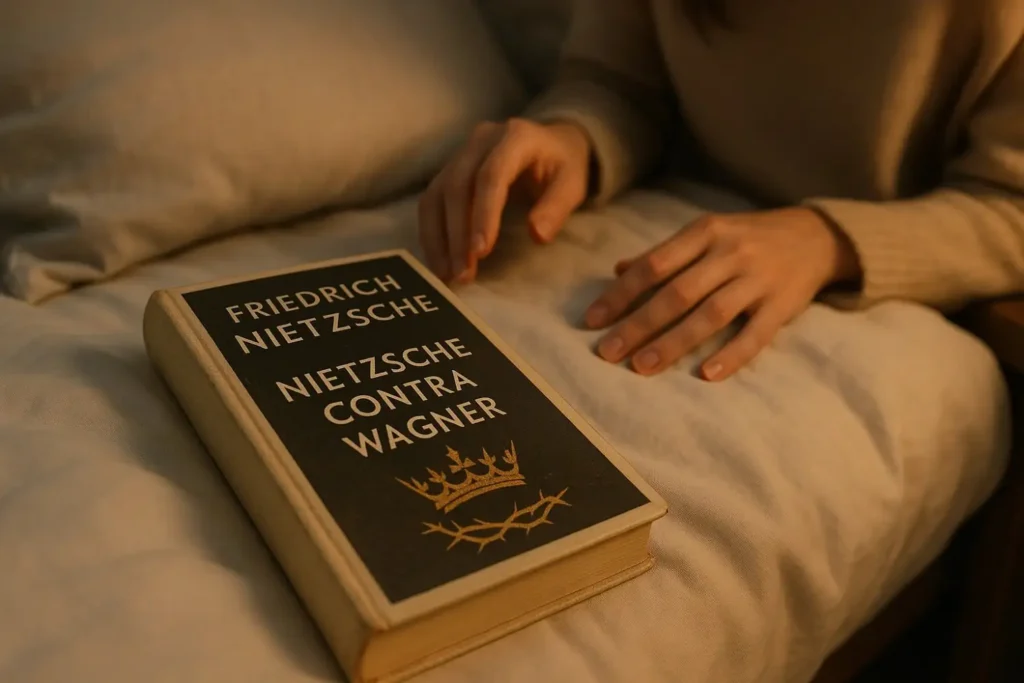 Nietzsche Contra Wagner by Friedrich Nietzsche Book Review by Som Dutt from https://dionysusreviews.com AI Image