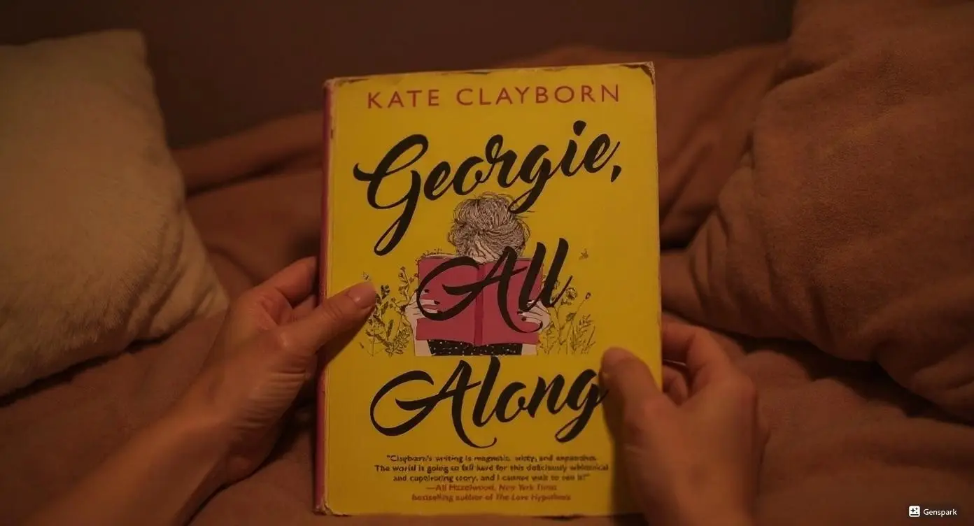 Georgie All Along By Kate Clayborn Book Review by Som Dutt from https://dionysusreviews.com AI Image