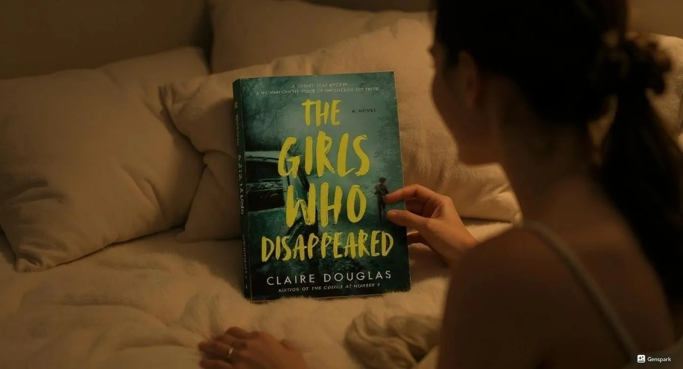 The Girls Who Disappeared By Claire Douglas Book Review by Som Dutt from https://dionysusreviews.com AI Image