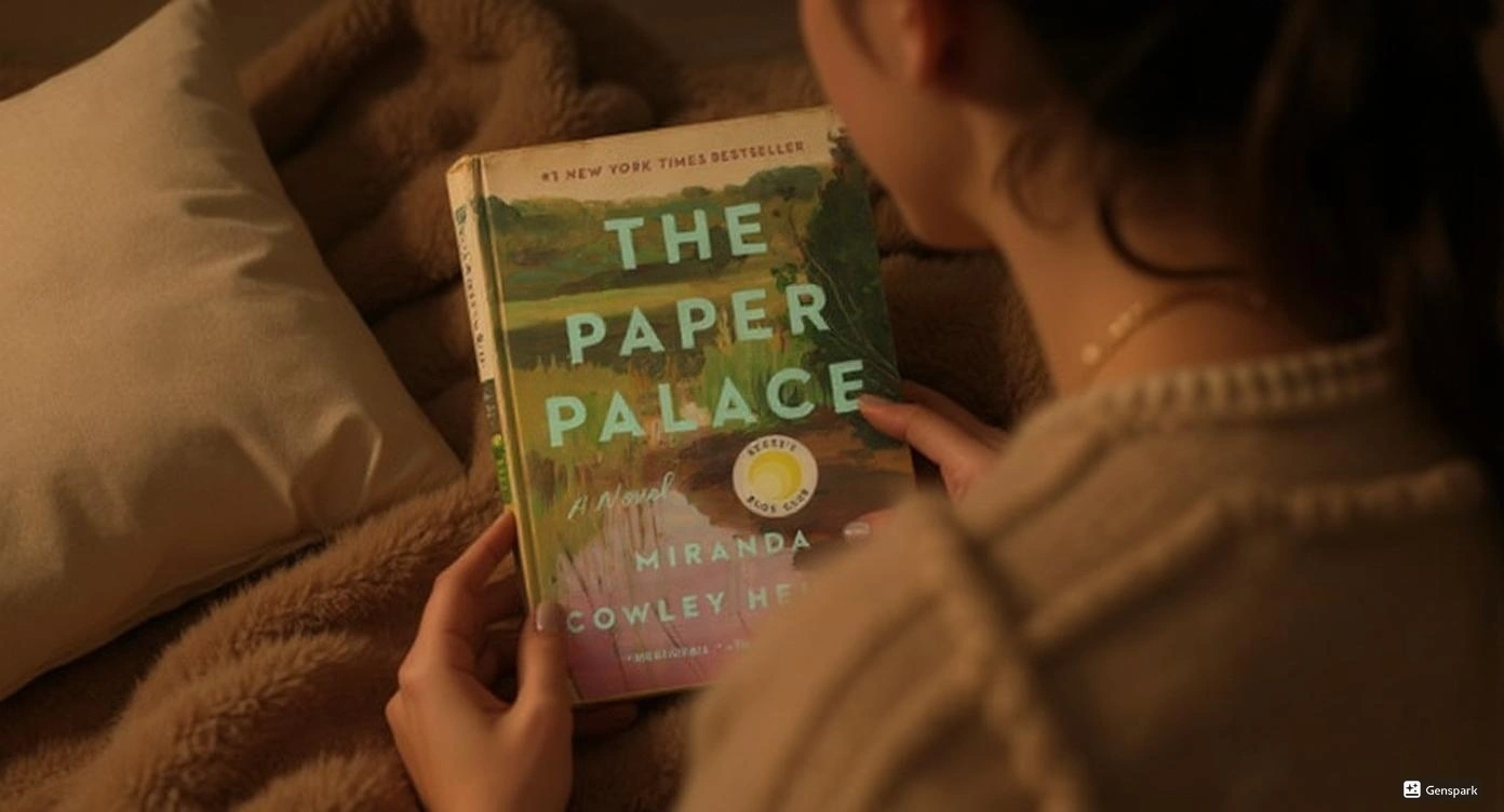The Paper Palace By Miranda Cowley Heller Book Review by Som Dutt from https://dionysusreviews.com AI Image