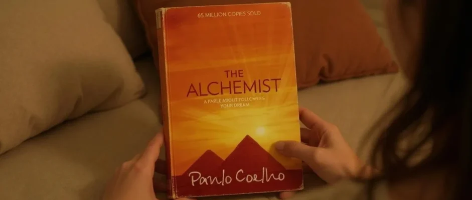 The Alchemist By Paulo Coelho Book Review by Som Dutt from https://dionysusreviews.com AI Image