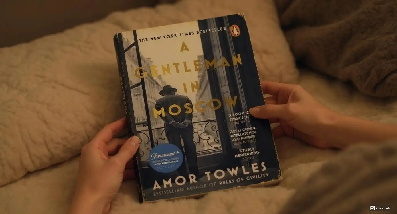 A Gentleman In Moscow By Amor Towles Book Review by Som Dutt from https://dionysusreviews.com AI Image