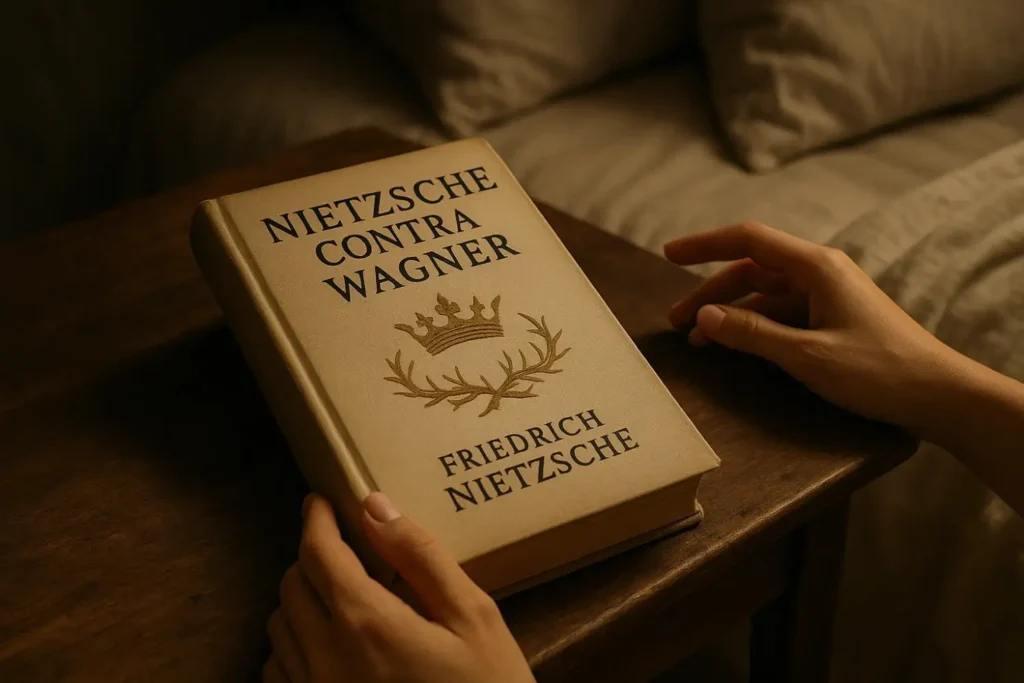 Nietzsche Contra Wagner by Friedrich Nietzsche Book Review by Som Dutt from https://dionysusreviews.com AI Image