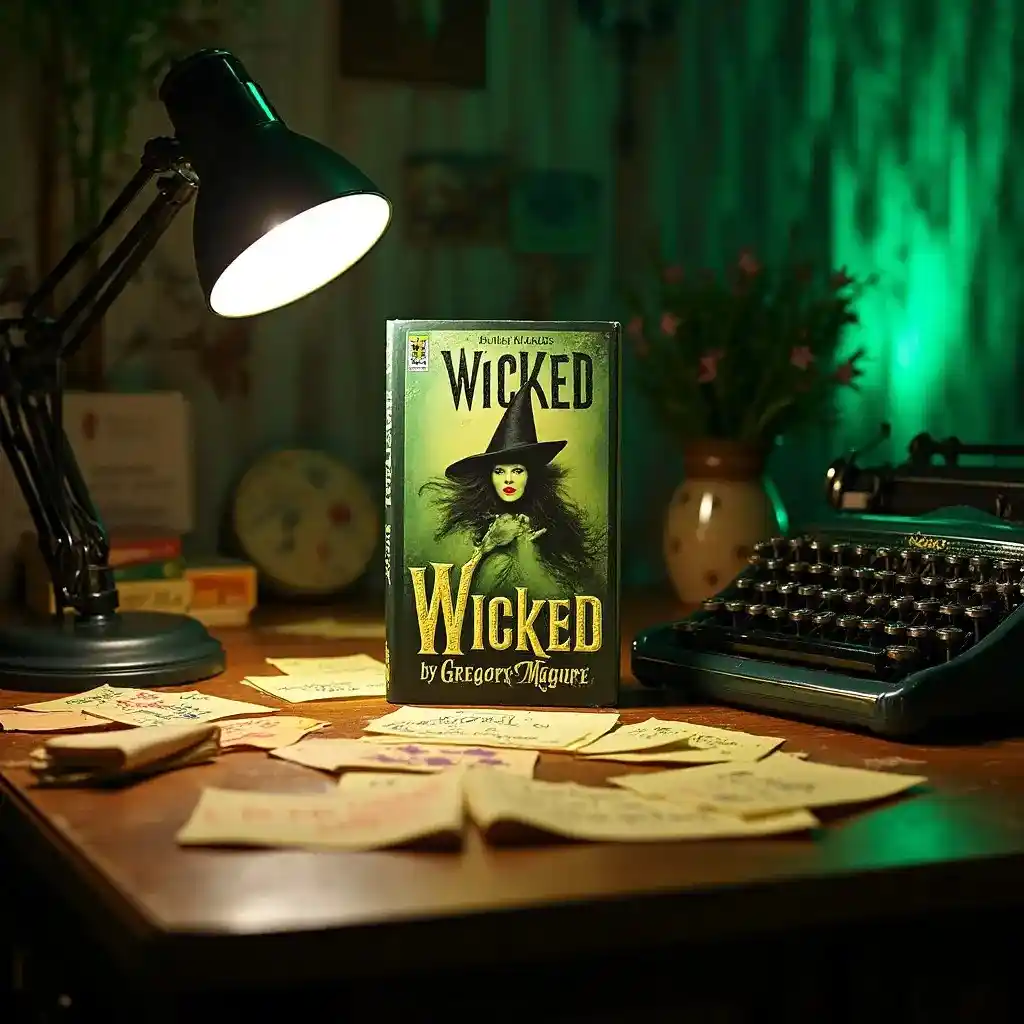 Wicked by Gregory Maguire Book Review by Som Dutt from https://dionysusreviews.com AI Image