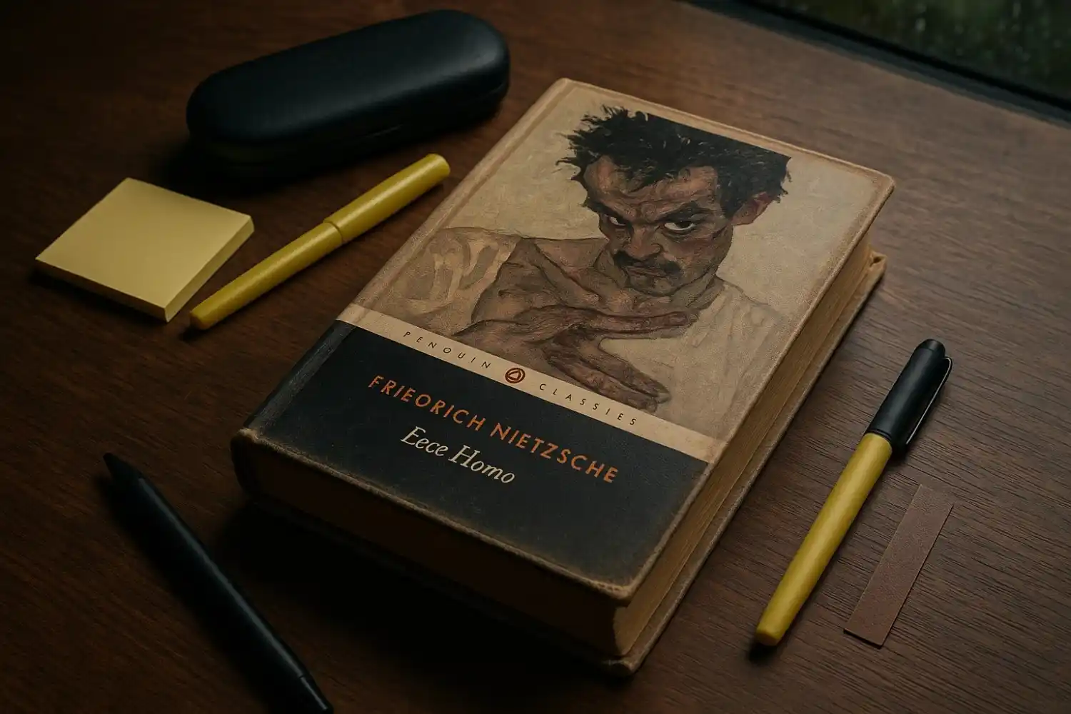 Ecce Homo by Friedrich Nietzsche Book Review by Som Dutt from https://dionysusreviews.com AI Image