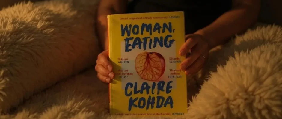 Woman Eating By Claire Kohda Book Review by Som Dutt from https://dionysusreviews.com AI Image