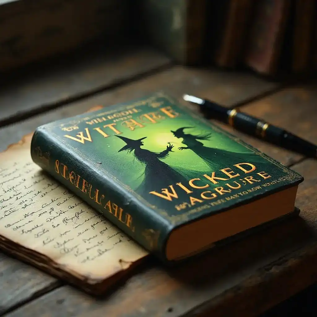 Wicked by Gregory Maguire Book Review by Som Dutt from https://dionysusreviews.com AI Image