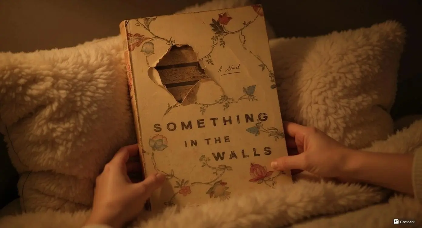 Something In The Walls By Daisy Pearce Book Review by Som Dutt from https://dionysusreviews.com AI Image