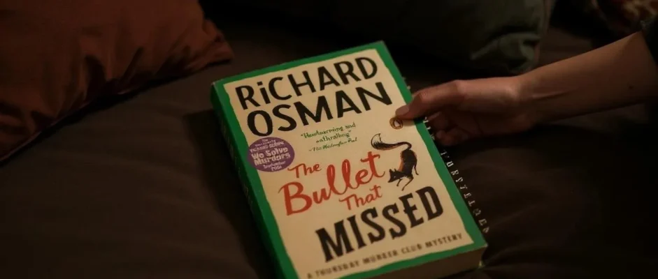 The Bullet That Missed By Richard Osman Book Review by Som Dutt from https://dionysusreviews.com AI Image