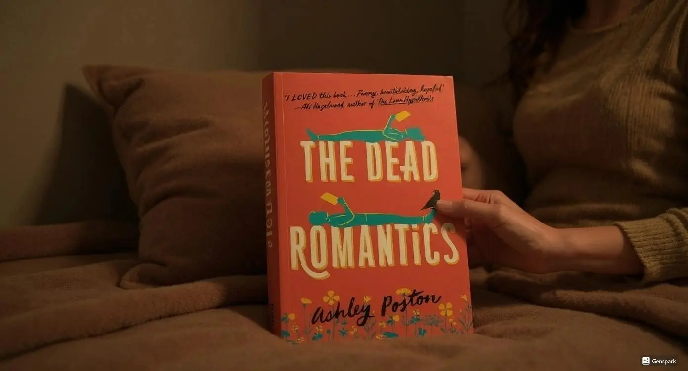 The Dead Romantics By Ashley Poston Book Review by Som Dutt from https://dionysusreviews.com AI Image