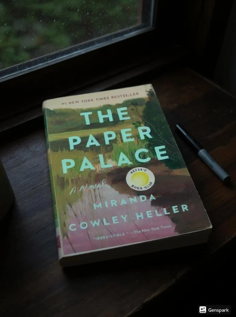 The Paper Palace By Miranda Cowley Heller Book Review by Som Dutt from https://dionysusreviews.com AI Image
