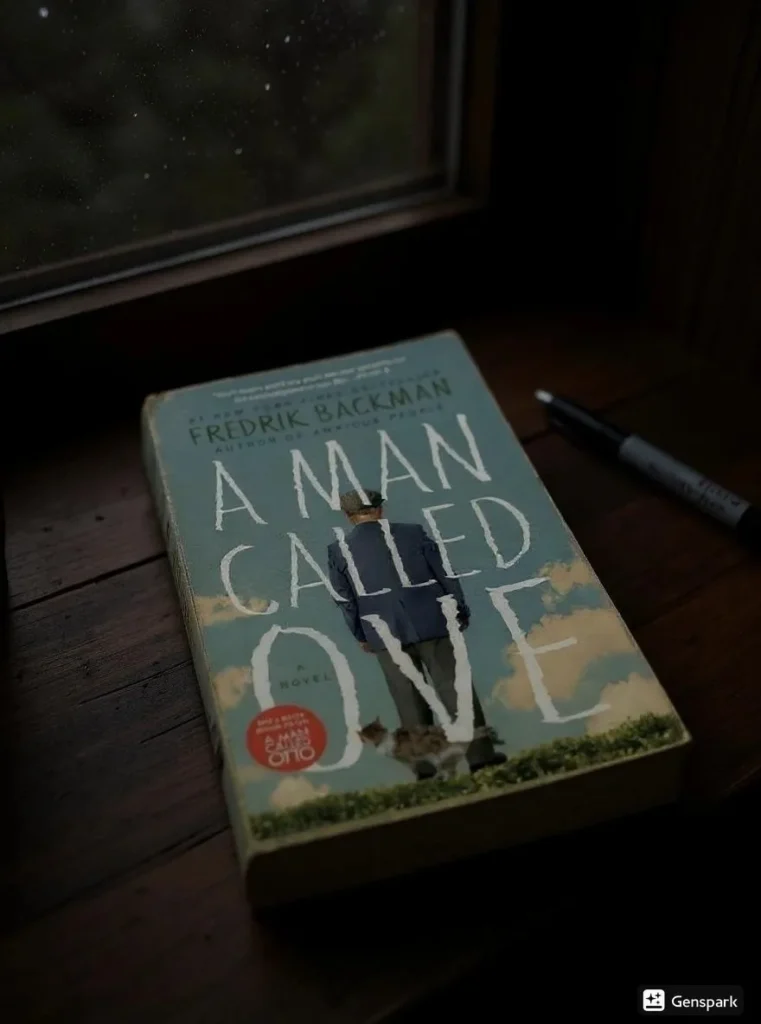A Man Called Ove By Fredrik Backman Book Review by Som Dutt from https://dionysusreviews.com AI Image