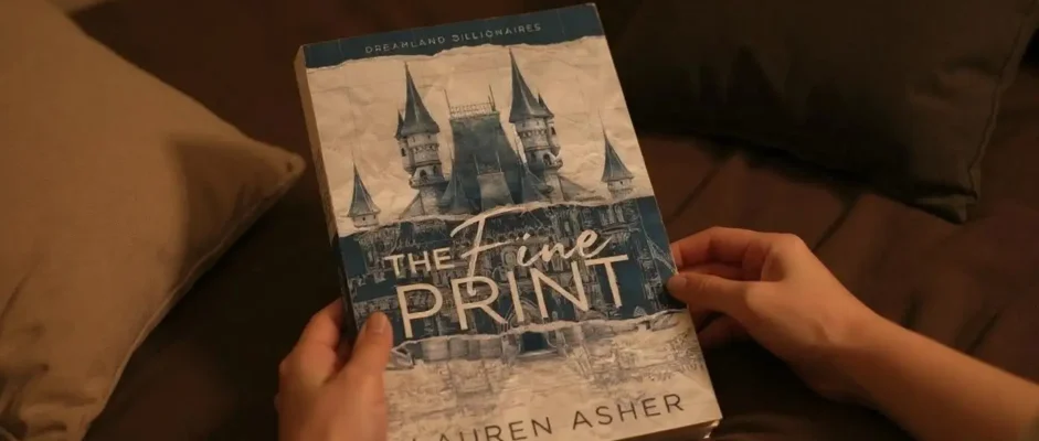 The Fine Print By Lauren Asher Book Review by Som Dutt from https://dionysusreviews.com AI Image