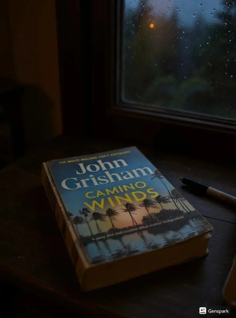 Camino Winds by John Grisham Book Review by Som Dutt from https://dionysusreviews.com AI Image