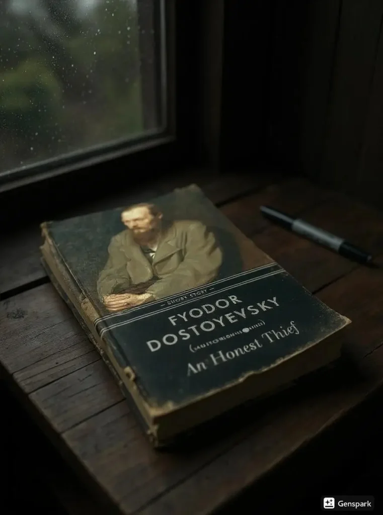 An Honest Thief (Short-Story) by Fyodor Dostoyevsky Book Review by Som Dutt from https://dionysusreviews.com AI Image