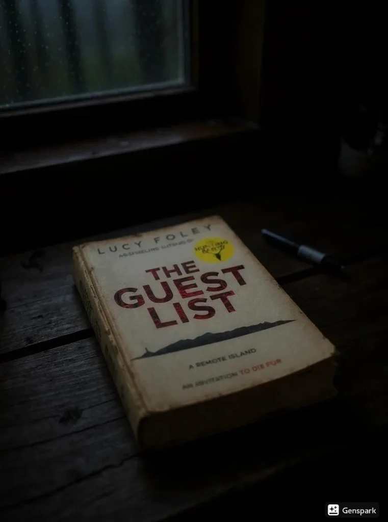 The Guest List By Lucy Foley Book Review by Som Dutt from https://dionysusreviews.com AI Image