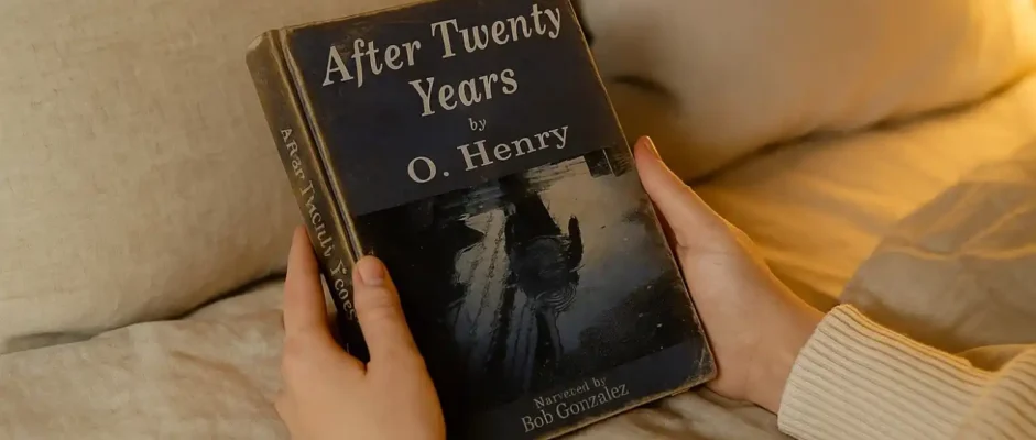After Twenty Years by O. Henry Book Review by Som Dutt from https://dionysusreviews.com AI Image