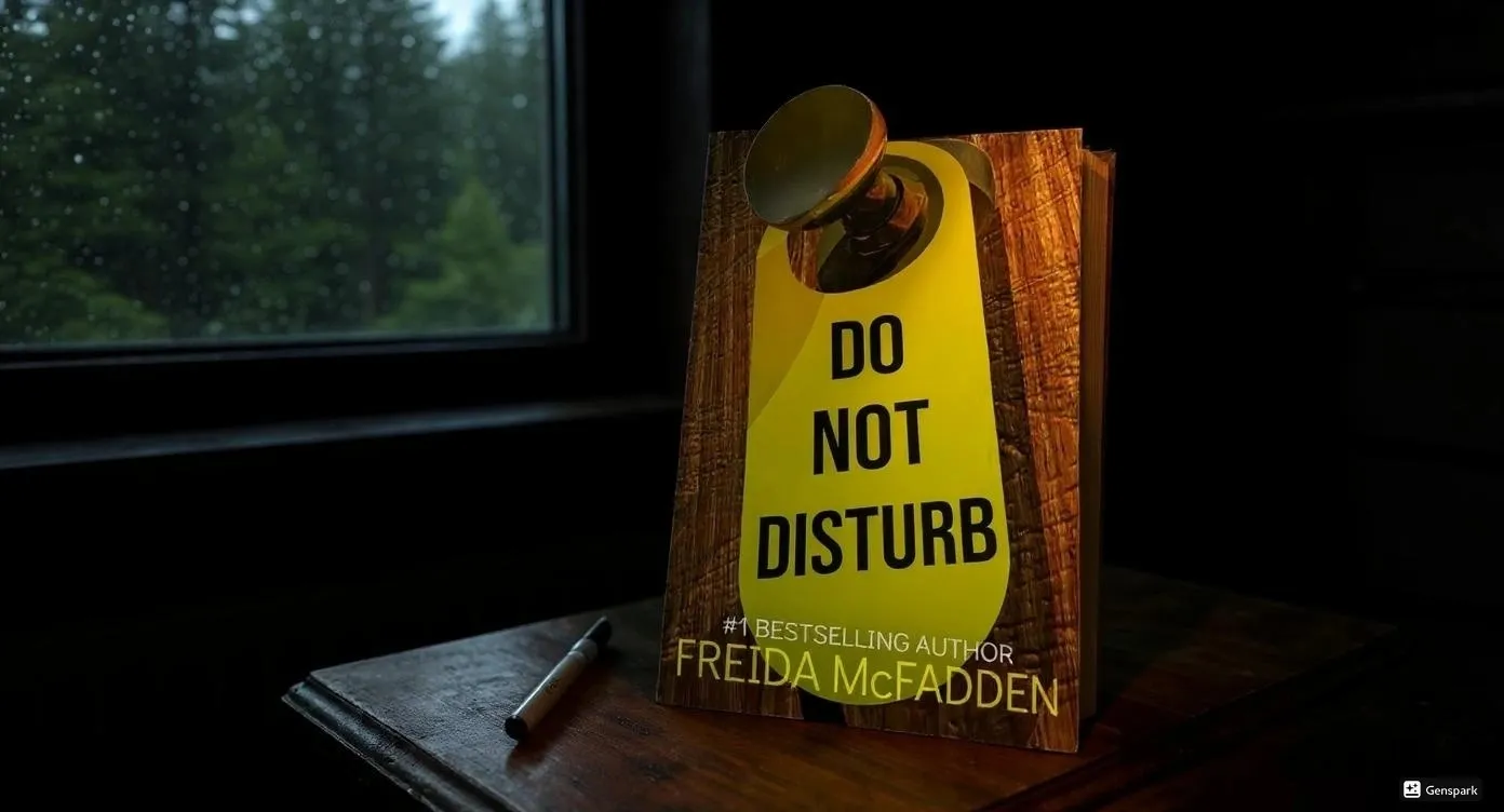 Do Not Disturb by Freida McFadden Book Review by Som Dutt from https://dionysusreviews.com AI Image