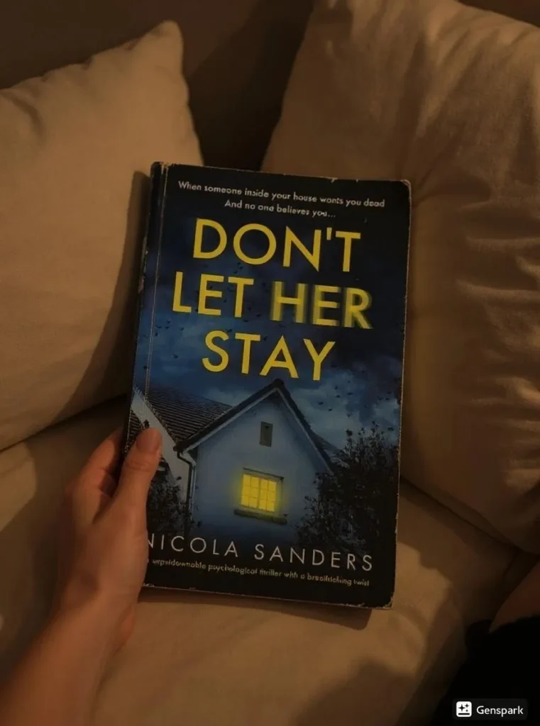 Don’t Let Her Stay by Nicola Sanders Book Review by Som Dutt from https://dionysusreviews.com AI Image