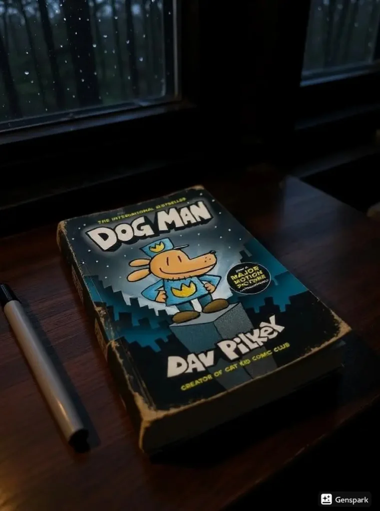 Dog Man By Dav Pilkey Book Review by Som Dutt from https://dionysusreviews.com AI Image