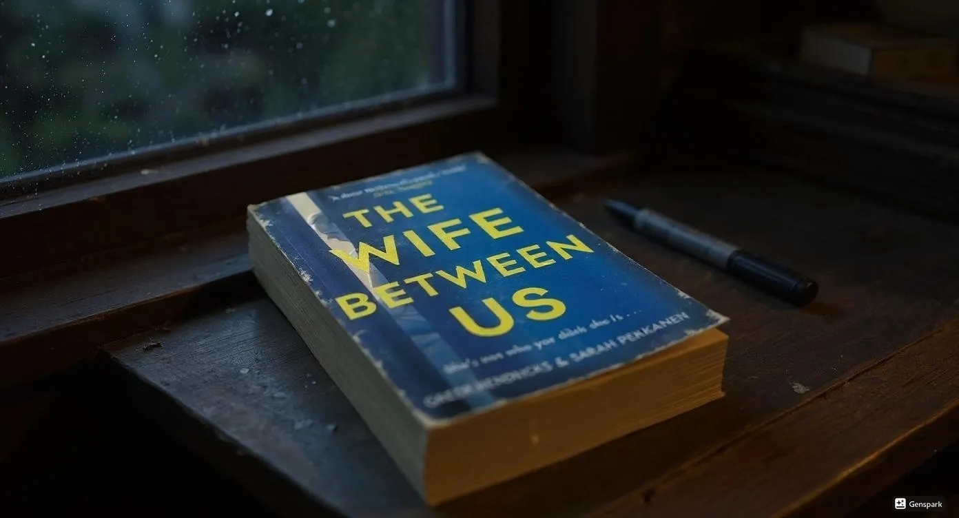 The Wife Between Us by Greer Hendricks & Sarah Pekkanen Book Review by Som Dutt from https://dionysusreviews.com AI Image