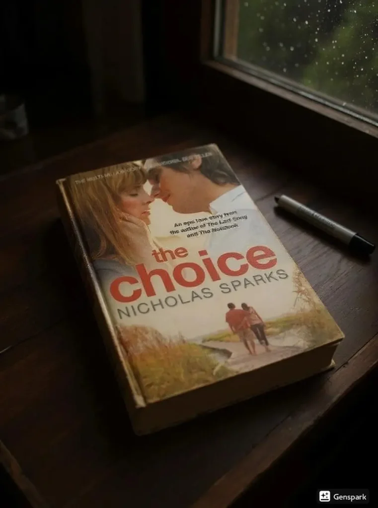 The Choice by Nicholas Sparks Book Review Book Review by Som Dutt from https://dionysusreviews.com AI Image