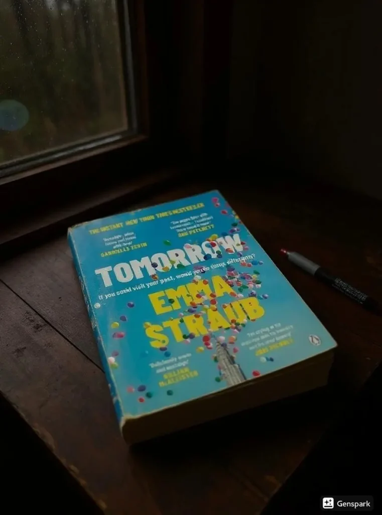 This Time Tomorrow By Emma Straub Book Review by Som Dutt from https://dionysusreviews.com AI Image