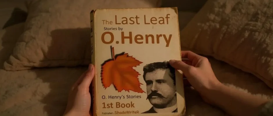 The Last Leaf by O. Henry Book Review by Som Dutt from https://dionysusreviews.com AI Image
