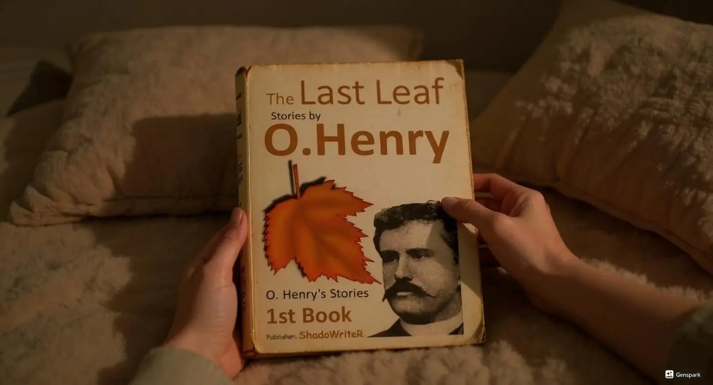 The Last Leaf by O. Henry Book Review by Som Dutt from https://dionysusreviews.com AI Image