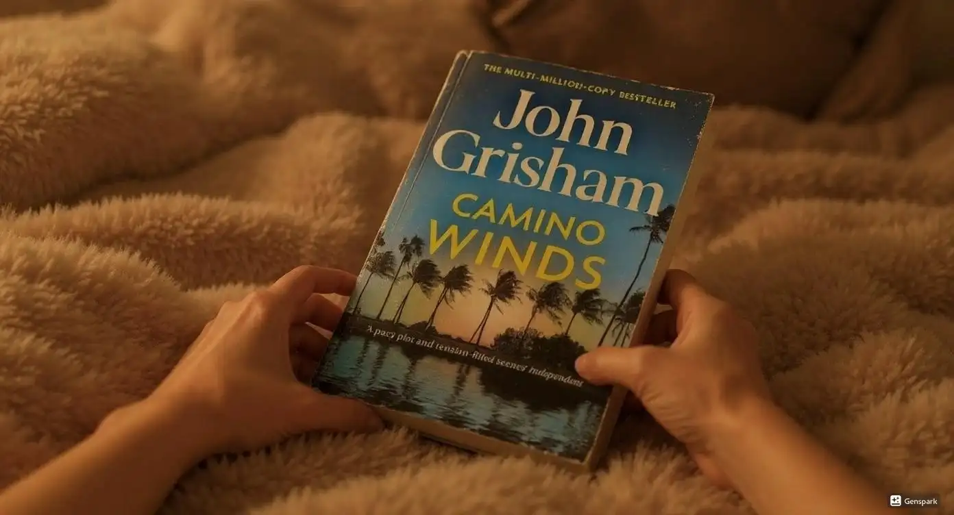 Camino Winds by John Grisham Book Review by Som Dutt from https://dionysusreviews.com AI Image