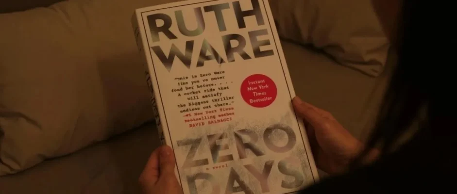 Zero Days by Ruth Ware Book Review by Som Dutt from https://dionysusreviews.com AI Image