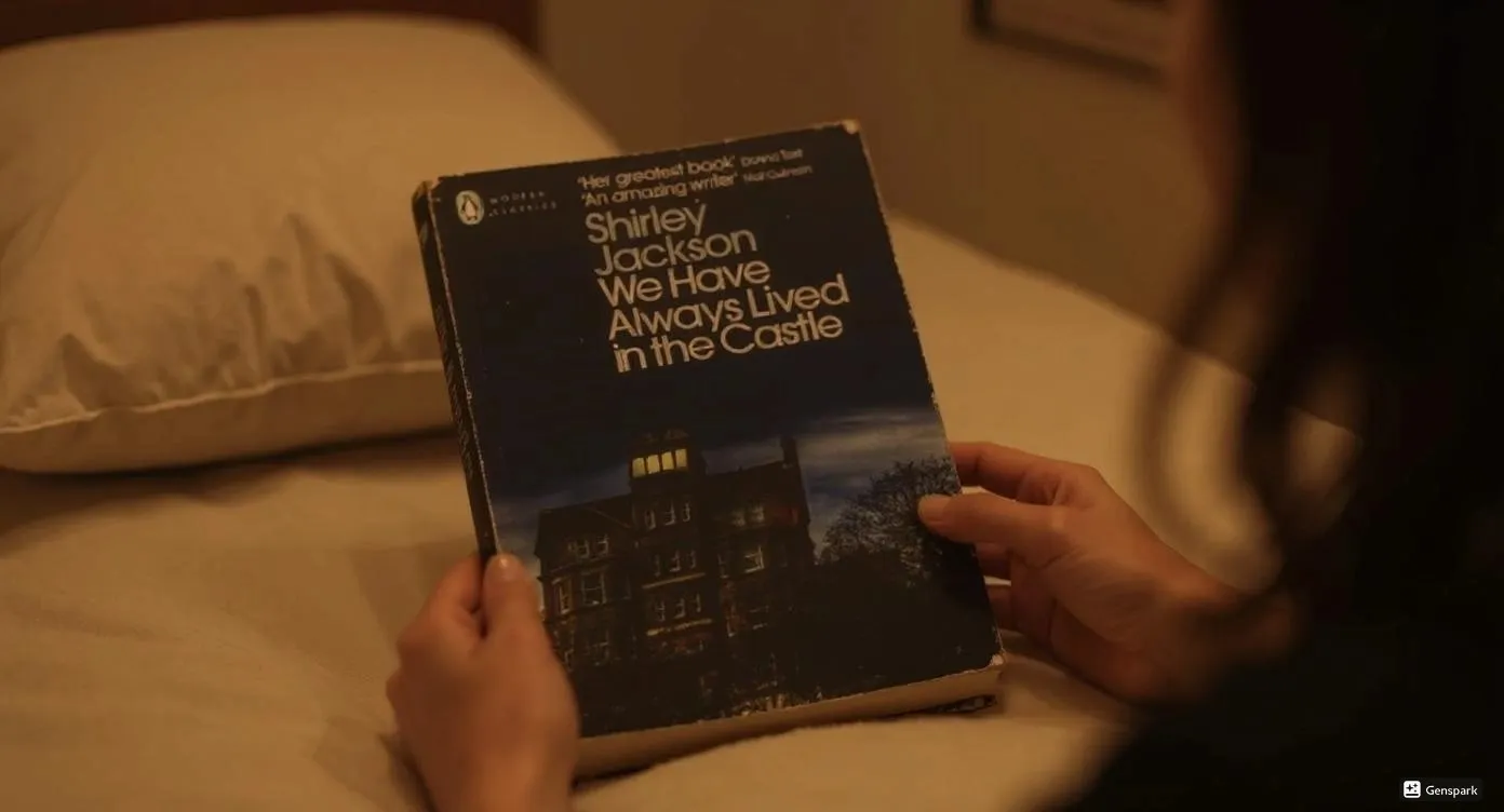 We Have Always Lived in the Castle by Shirley Jackson Book Review by Som Dutt from https://dionysusreviews.com AI Image