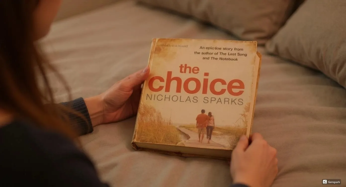 The Choice by Nicholas Sparks Book Review Book Review by Som Dutt from https://dionysusreviews.com AI Image