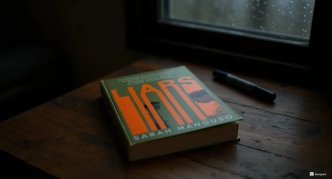 Liars By Sarah Manguso Book Review by Som Dutt from https://dionysusreviews.com AI Image