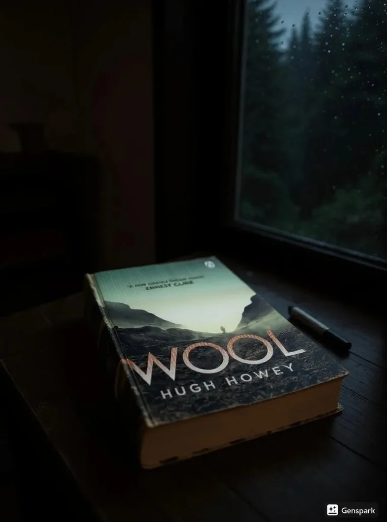 Wool By Hugh Howey Book Review by Som Dutt from https://dionysusreviews.com AI Image