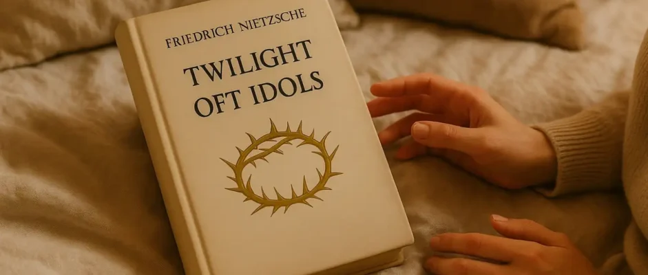 Twilight of the Idols by Friedrich Nietzsche Book Review by Som Dutt from https://dionysusreviews.com AI Image