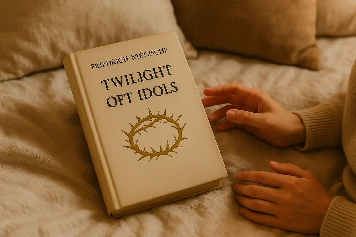 Twilight of the Idols by Friedrich Nietzsche Book Review by Som Dutt from https://dionysusreviews.com AI Image