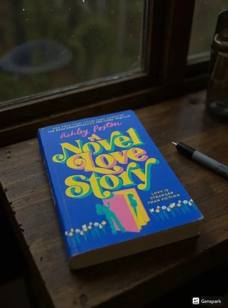 A Novel Love Story By Ashley Poston Book Review by Som Dutt from https://dionysusreviews.com AI Image