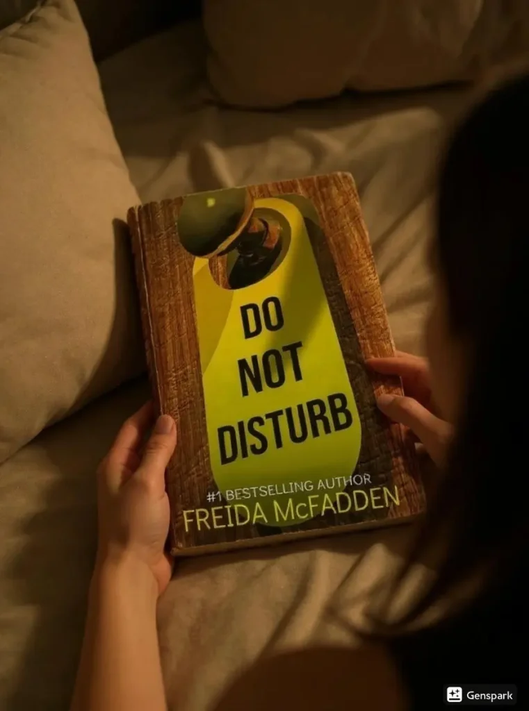 Do Not Disturb by Freida McFadden Book Review by Som Dutt from https://dionysusreviews.com AI Image